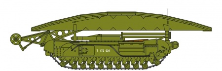 A04301V Сборная модель инженерного танка  Churchill Bridge Layer Airfix