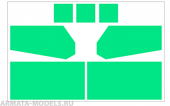 AM3624 Тонировочная пленка для бронестекол для Тайфун-ВДВ RPG Models