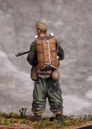 3103SOGA Автоматчик парашютист РККА.1941 г. SOGA Miniatures