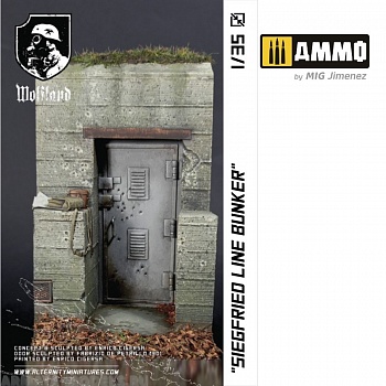 MR-AM96 Набор декораций Siegfried Line Bunker