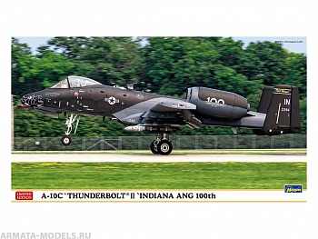 02409-Штурмовик ВВС США A-10C Thunderbolt II quot;Indiana ANG 100th Anniversaryquot; (Limited Edition)