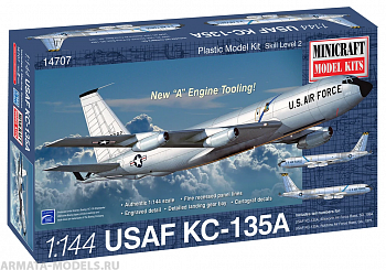 14707 Самолет-танкер KC-135A USAF SAC with 2 marking options