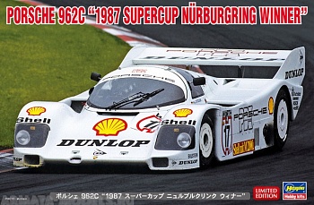 20603-Автомобиль PORSCHE 962C 1987 SUPERCUP NURBURGRING WINNER (Limited Edition)