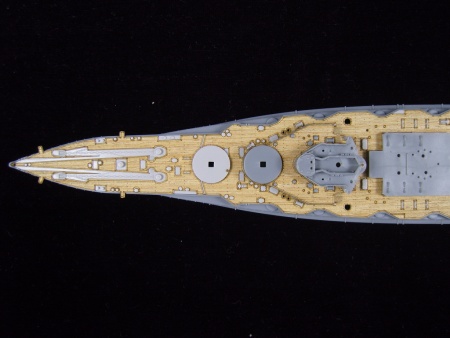 AW20015 Деревянная палуба для IJN HIEI