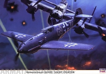 08178 Самолет Bf109E Night Fighter