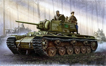 00358 Танк  КВ-1 модель 1942 г.