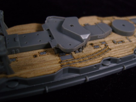 AW20045 Деревянная палуба для IJN Kirishima 1941