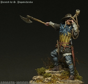 75-008TIN Swedish militia , Battle of Wisby 1361