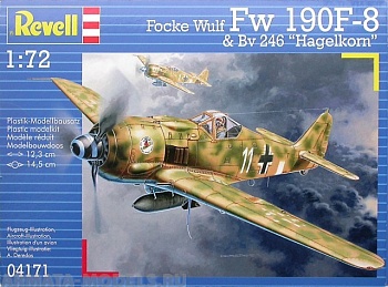 04171 Самолет Focke Wulf 190 F-8 & Bv 246 'Hagelkorn'; 1:72