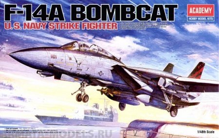 12206 Самолет  F-14 Бомбкэт Academy