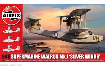 A09187 Сборная модель Самолета Supermarine Walrus 'Silver Wings'
