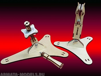 STP-BTT-01 Набор для сборки стапелей под модели БТТ масштабов 1:72, 1:48, 1:35