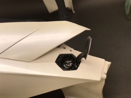 HK104 Lamborghini Aventador Roadster Bianco Canopus (Полуматовый белый)