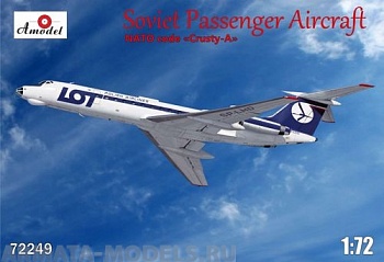 АМ72249 Самолет Ту-134А LOT