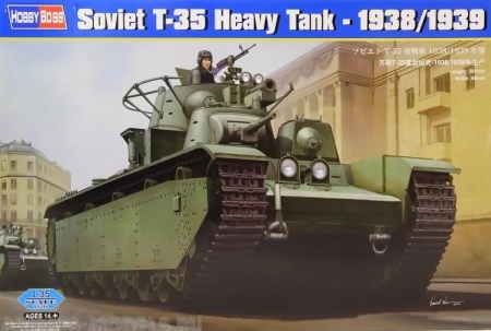 83843 Танк Soviet T-35 Heavy Tank - 1938/1939 Hobby Boss