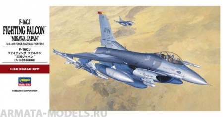 07232 Самолет F-16CJ MISAWA JAPAN Hasegawa