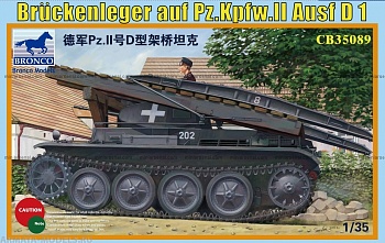 CB35089 Танк Bruckenleger auf pz Kpfw.II (Bronco Models) 1/35